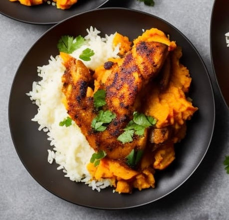 Moroccan Chicken with Rice (Sun)