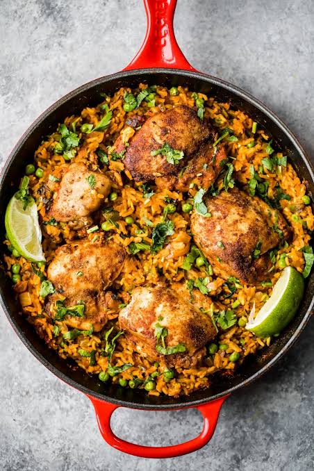 Hara Bhara Chicken With Rice (Sun)