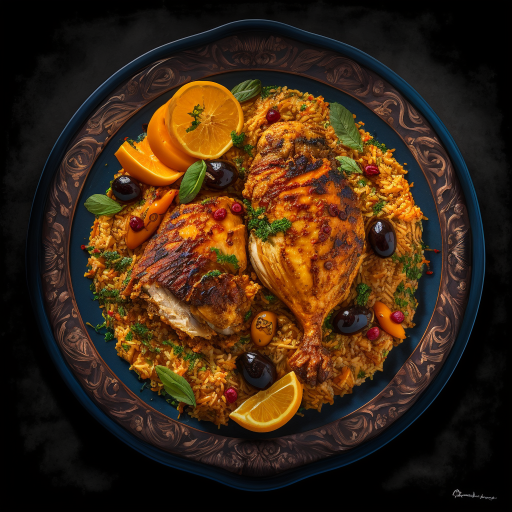 Moroccan Chicken with Rice (Sun)