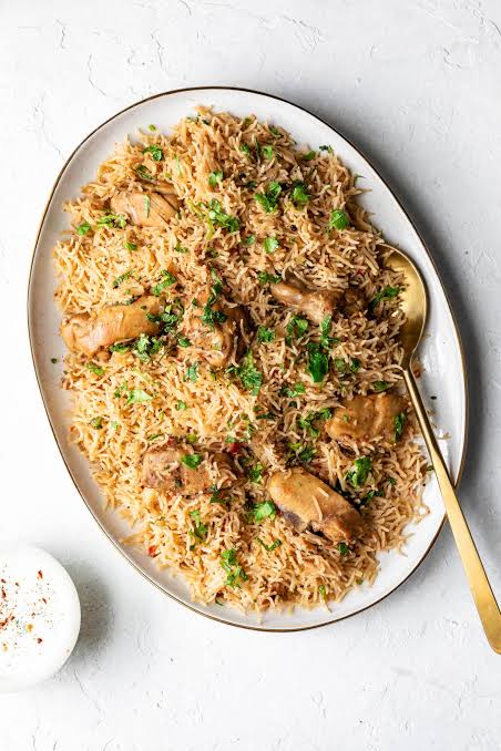 Punjabi Yakhni Chicken Pulao (Sun)