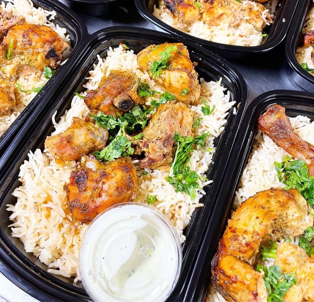 Hara Bhara Chicken With Rice (Sun)