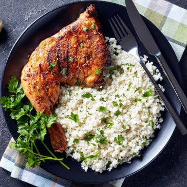 Grilled Harissa Chicken with Rice (Sun)