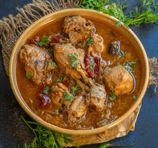 Chicken Curry (Mughlai Chicken Handi) (Sun)