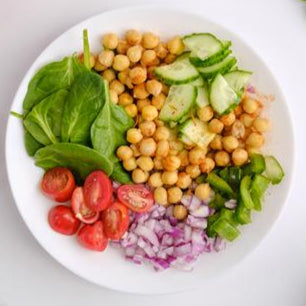 Chickpea Protein Salad (Sun)