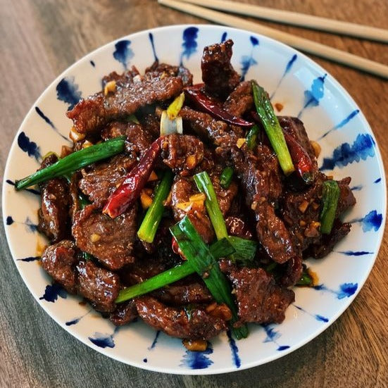 Mongolian Beef with Rice (Sun)