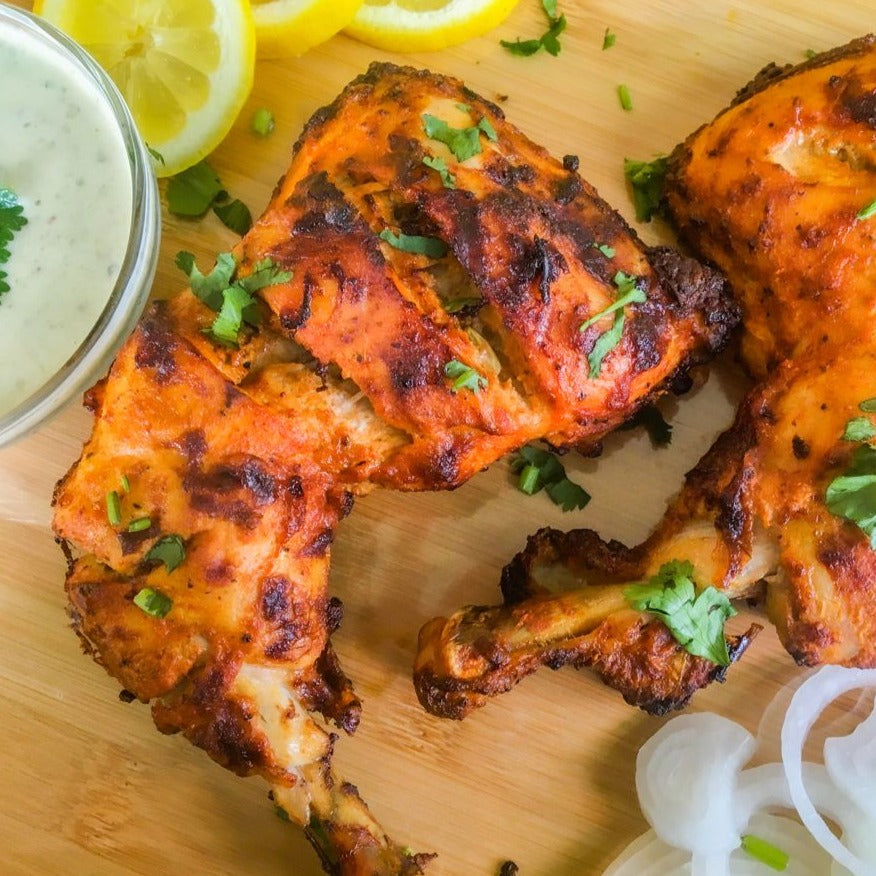 Grilled Murgh Reshmi Tikka with Rice (Sun)